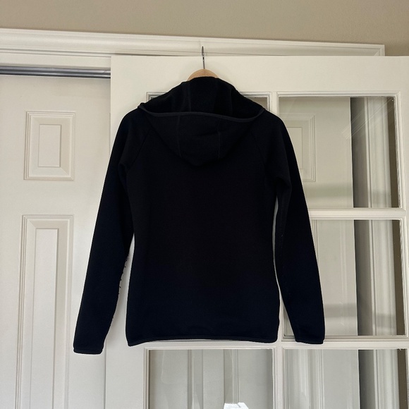 REI Black Zip-up with Hood, sz Small - Picture 2 of 3
